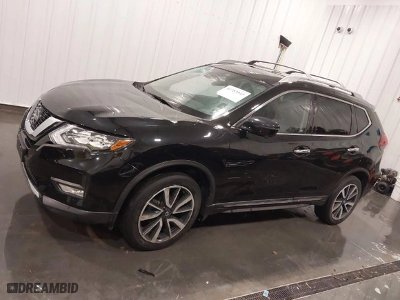 2019 Nissan Rogue SV with VIN 5N1AT2MVXKC831340, listed as a IAAI auction lot 41783045 with 52,477 mi miles. Bid and sale history available at carsss.com. Image 14.