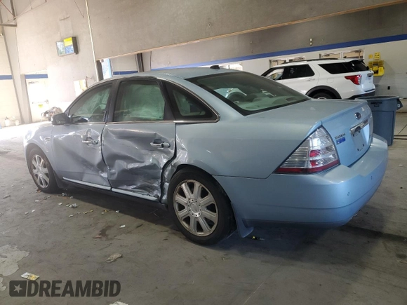 2008 Ford Taurus Limited with VIN 1FAHP25W68G103455, listed as a Copart auction lot 81032544 with 93,758 mi miles and Salvage Title. Bid and sale history available at carsss.com. Image 2.