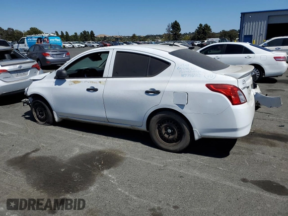 2015 Nissan Versa SV with VIN 3N1CN7AP0FL865021, listed as a Copart auction lot 65637455 with 139,738 mi miles and Salvage title. Bid and sale history available at DreamBid. Image 2.