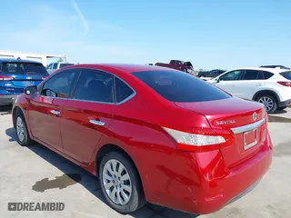 2014 Nissan Sentra SR with VIN 3N1AB7AP7EL624331, listed as a IAAI auction lot 41887132 with 207,557 mi miles. Bid and sale history available at carsss.com. Image 3.