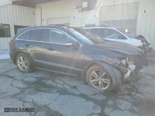 2015 Acura RDX Tech Pkg with VIN 5J8TB4H55FL008084, listed as a Copart auction lot 48112425 with 133,383 mi miles and Salvage Title. Bid and sale history available at carsss.com. Image 4.