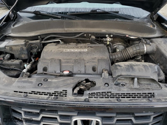 2014 Honda Ridgeline SE with VIN 5FPYK1F68EB012928, listed as a Copart auction lot 48702365 with 124,359 mi miles and Salvage Title. Bid and sale history available at carsss.com. Image 11.