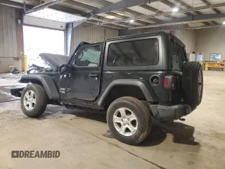 2020 Jeep Wrangler Sport S z VIN 1C4GJXAGXLW118347, wystawiony jako Copart lot #45292845 z przebiegiem Nie podano mil oraz Szkoda całkowita • Salvage title. Historia ofert i sprzedaży dostępna na DreamBid. Obrazek 2.