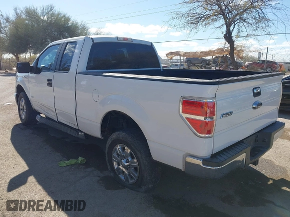 2012 Ford F-150 XL with VIN 1FTFX1ET8CFD06797, listed as a IAAI auction lot 41434957 with 194,993 mi miles. Bid and sale history available at carsss.com. Image 3.