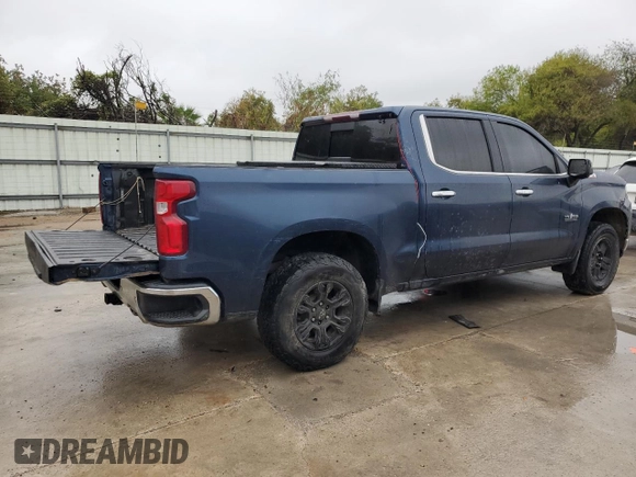 2021 Chevrolet Silverado 1500 LTZ with VIN 3GCUYGED7MG483275, listed as a Copart auction lot 83550714 with 65,564 mi miles and Clean Title. Bid and sale history available at DreamBid. Image 3.