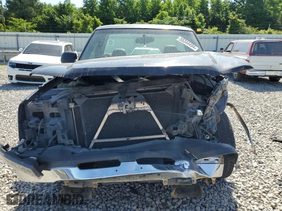2005 Chevrolet Silverado 1500 Work Truck with VIN 1GCEC14V85Z138574, listed as a Copart auction lot 59413614 with Not provided miles and Salvage title. Bid and sale history available at DreamBid. Image 5.