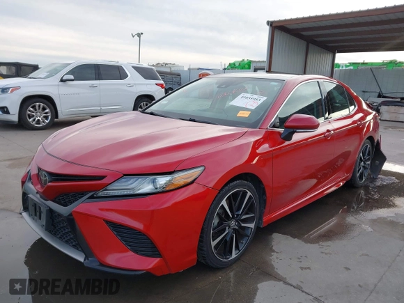2019 Toyota Camry XSE with VIN 4T1B61HK0KU233466, listed as a IAAI auction lot 41035953 with 122,384 mi miles. Bid and sale history available at carsss.com. Image 19.