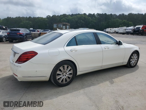 2014 Mercedes-Benz S 550 with VIN WDDUG8CB2EA050768, listed as a Copart auction lot 55399105 with 217,670 mi miles and Clean Title. Bid and sale history available at carsss.com. Image 3.