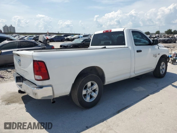 2019 Ram 1500 Classic Tradesman with VIN 3C6JR6DT5KG707151, listed as a Copart auction lot 78614474 with 74,085 mi miles and Salvage Title. Bid and sale history available at carsss.com. Image 3.