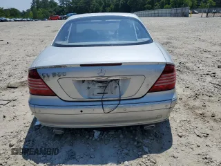 2000 Mercedes-Benz CL-Class with VIN WDBPJ75J1YA006562, listed as a Copart auction lot 59464004 with 0 mi miles and Clean Title. Bid and sale history available at carsss.com. Image 6.