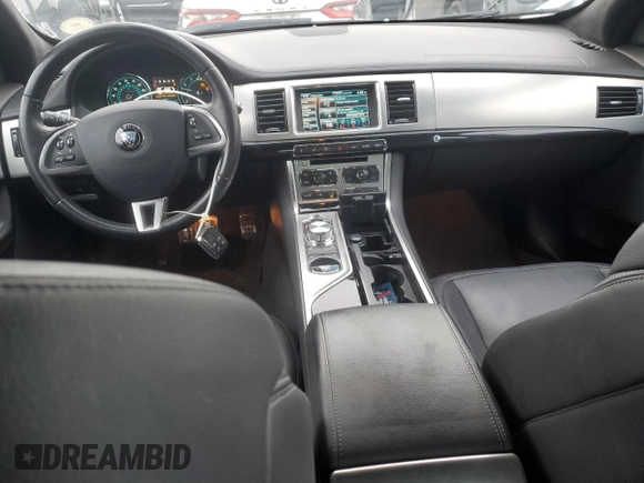 2015 Jaguar XF V6 Portfolio with VIN SAJWJ0FF0F8U49032, listed as a Copart auction lot 45754035 with 67,614 mi miles and Salvage Title. Bid and sale history available at carsss.com. Image 8.
