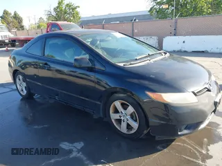 2007 Honda Civic Cpe EX with VIN 2HGFG12857H577421, listed as a IAAI auction lot 42141617 with 167,659 mi miles. Bid and sale history available at carsss.com. Image 1.