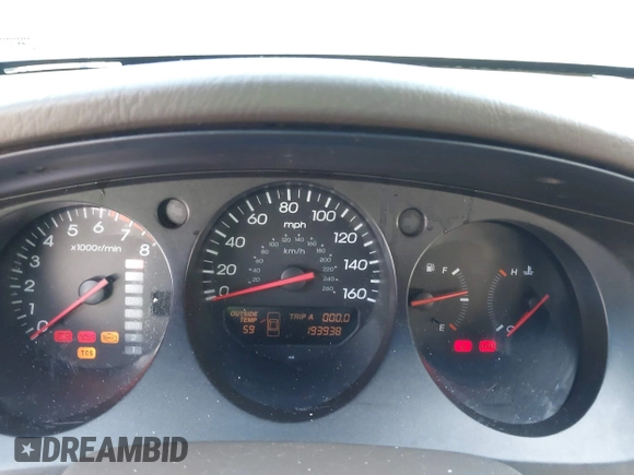 2001 Acura TL with VIN 19UUA56651A025335, listed as a IAAI auction lot 42075347 with 193,938 mi miles. Bid and sale history available at carsss.com. Image 7.