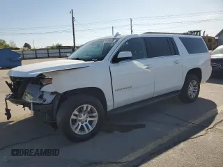 2018 Chevrolet Suburban LT z VIN 1GNSKHKC2JR102347, wystawiony jako Copart lot #54958045 z przebiegiem 107 996 mil mil oraz Szkoda całkowita • Salvage title. Historia ofert i sprzedaży dostępna na DreamBid. Obrazek 1.