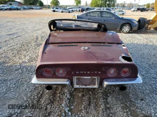 1969 Chevrolet Corvette z VIN 194679S736550, wystawiony jako Copart lot #51850155 z przebiegiem 60 821 mil mil oraz Szkoda całkowita • Salvage title. Historia ofert i sprzedaży dostępna na DreamBid. Obrazek 6.
