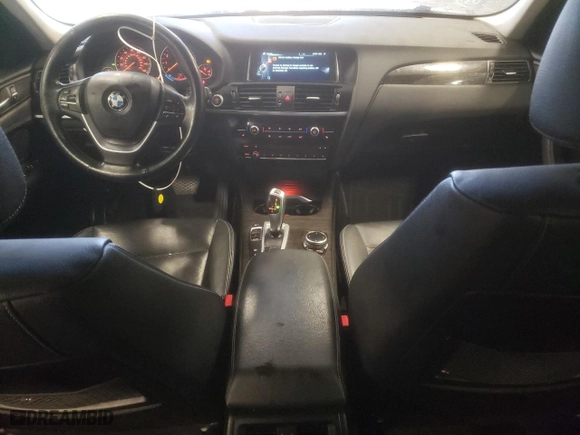 2015 BMW X3 xDrive28i with VIN 5UXWX9C50F0D53298, listed as a Copart auction lot 51809015 with 120,568 mi miles and Clean Title. Bid and sale history available at carsss.com. Image 8.