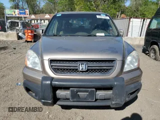 2003 Honda Pilot EX with VIN 2HKYF18503H579800, listed as a Copart auction lot 53681645 with 207,095 mi miles and Salvage Title. Bid and sale history available at DreamBid. Image 5.