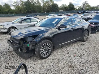 2017 Kia Cadenza Premium with VIN KNALB4J1XH5041804, listed as a Copart auction lot 73663344 with 74,680 mi miles and Salvage Title. Bid and sale history available at carsss.com. Image 1.