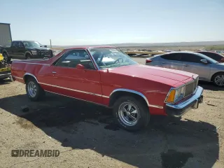 1980 Chevrolet El Camino z VIN 1W80JAR406857, wystawiony jako Copart lot #50603845 z przebiegiem 21 815 mil mil oraz Szkoda całkowita • Salvage title. Historia ofert i sprzedaży dostępna na DreamBid. Obrazek 4.
