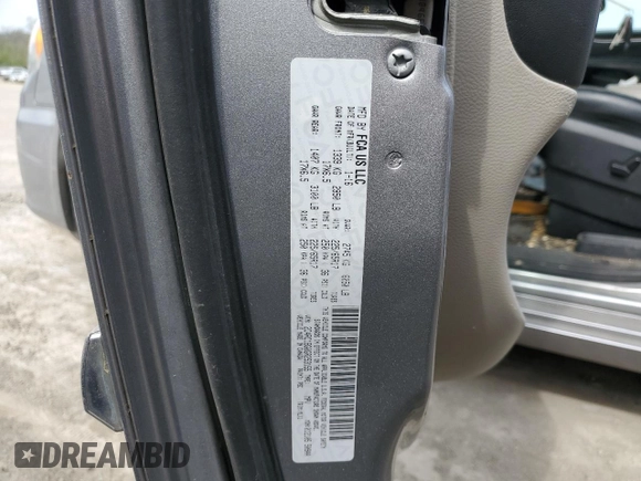 2016 Chrysler Town & Country Touring with VIN 2C4RC1BG0GR253155, listed as a Copart auction lot 54407055 with 117,181 mi miles and Salvage Title. Bid and sale history available at carsss.com. Image 13.