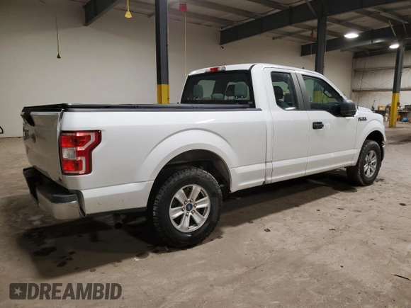 2020 Ford F-150 XL with VIN 1FTEX1CB7LFB69499, listed as a Copart auction lot 46539975 with 96,585 mi miles and Clean Title. Bid and sale history available at DreamBid. Image 3.
