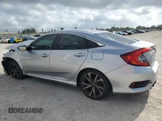 2019 Honda Civic Sport with VIN 2HGFC2F82KH520050, listed as a Copart auction lot 51368215 with 110,050 mi miles and Non Repairable. Bid and sale history available at DreamBid. Image 2.