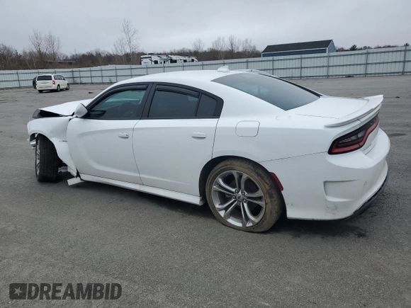2022 Dodge Charger R/T with VIN 2C3CDXCT1NH192603, listed as a Copart auction lot 49372865 with 22,027 mi miles and Salvage Title. Bid and sale history available at carsss.com. Image 2.