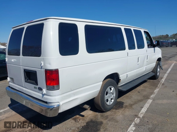 2013 Ford Econoline Passenger XL with VIN 1FBSS3BL0DDB34697, listed as a IAAI auction lot 42056699 with 180,788 mi miles. Bid and sale history available at carsss.com. Image 4.