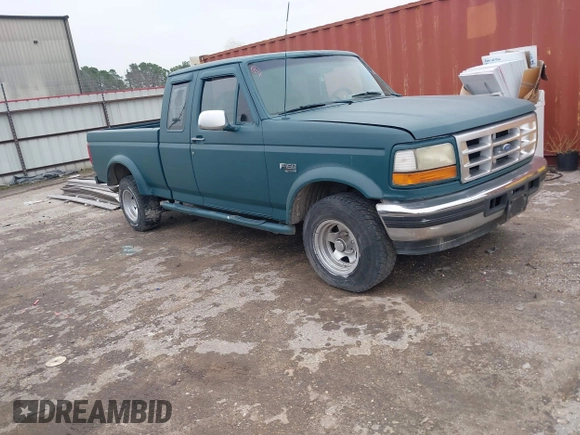 1996 Ford F-150 with VIN 1FTEX14H6TKA26327, listed as a IAAI auction lot 41441532 with 364,171 mi miles. Bid and sale history available at carsss.com. Image 1.