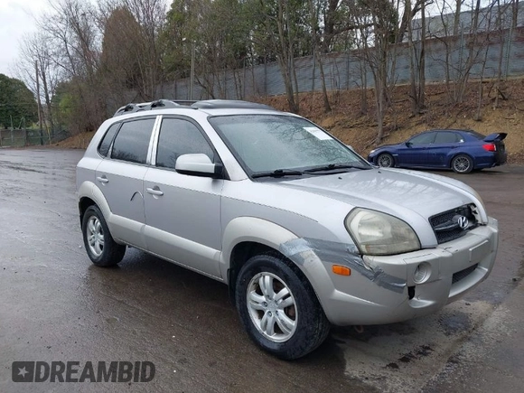 2006 Hyundai Tucson GLS with VIN KM8JN12D86U453274, listed as a IAAI auction lot 42095775 with 144,076 mi miles. Bid and sale history available at carsss.com. Image 1.