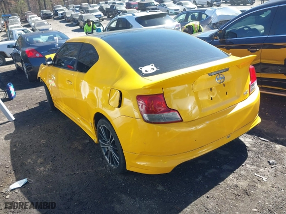2012 Scion tC with VIN JTKJF5C71C3026580, listed as a IAAI auction lot 41691882 with 216,841 mi miles. Bid and sale history available at carsss.com. Image 3.