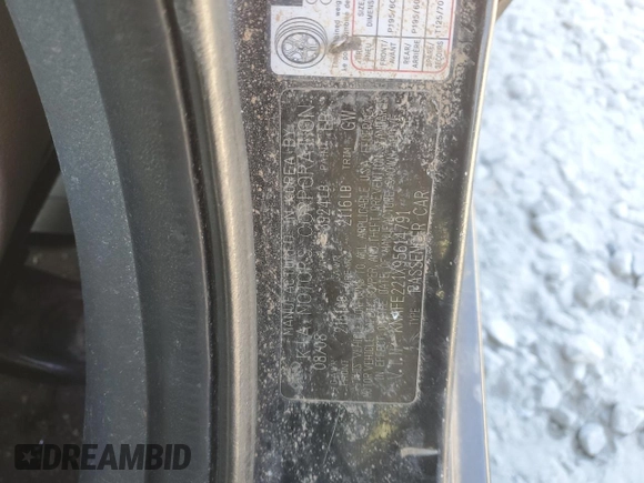2009 Kia Spectra SX with VIN KNAFE221X95614791, listed as a Copart auction lot 75534254 with 195,288 mi miles and Salvage Title. Bid and sale history available at carsss.com. Image 12.