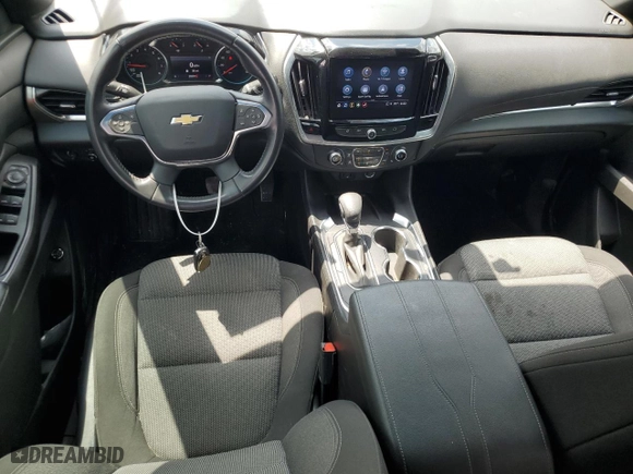 2022 Chevrolet Traverse LT Cloth with VIN 1GNERGKW9NJ172218, listed as a Copart auction lot 54129615 with 28,287 mi miles and Clean Title. Bid and sale history available at carsss.com. Image 8.