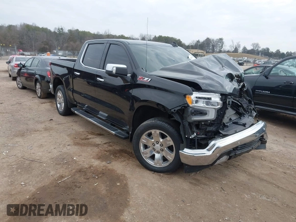 2024 Chevrolet Silverado 1500 LTZ with VIN 2GCUDGED2R1235916, listed as a IAAI auction lot 41488720 with Not Provided miles and . Bid and sale history available at DreamBid. Image 1.