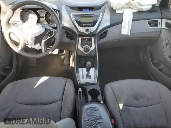 2011 Hyundai Elantra GLS with VIN 5NPDH4AE7BH053392, listed as a Copart auction lot 50444705 with 198,634 mi miles and Salvage Title. Bid and sale history available at carsss.com. Image 8.
