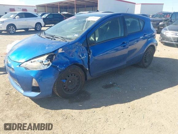 2013 Toyota Prius One with VIN JTDKDTB33D1057055, listed as a IAAI auction lot 41698984 with 234,229 mi miles. Bid and sale history available at carsss.com. Image 17.