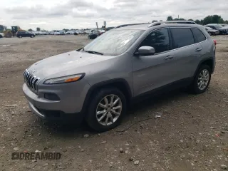 2016 Jeep Cherokee Limited с VIN 1C4PJMDB0GW210068, выставлен на аукционе Copart как лот 65023435 с пробегом 190 414 миль миль и Чистый • Clean title. История ставок и продаж доступна на DreamBid. Изображение 1.