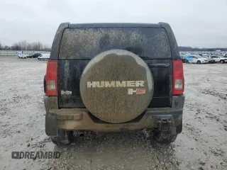 2006 Hummer H3 with VIN 5GTDN136X68205918, listed as a Copart auction lot 46223465 with 0 mi miles and Clean Title. Bid and sale history available at carsss.com. Image 6.