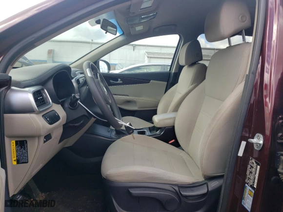 2017 Kia Sorento LX V6 with VIN 5XYPG4A54HG290910, listed as a Copart auction lot 48027905 with 168,279 mi miles and Salvage Title. Bid and sale history available at carsss.com. Image 7.