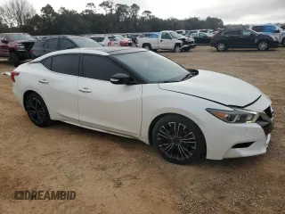 2016 Nissan Maxima SV with VIN 1N4AA6APXGC419309, listed as a Copart auction lot 44352935 with 130,893 mi miles and Salvage Title. Bid and sale history available at DreamBid. Image 4.