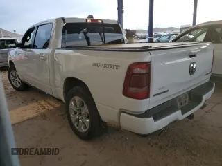 2020 Ram 1500 Big Horn with VIN 1C6SRFFT1LN393444, listed as a Copart auction lot 52934135 with 65,906 mi miles and Salvage Title. Bid and sale history available at carsss.com. Image 2.