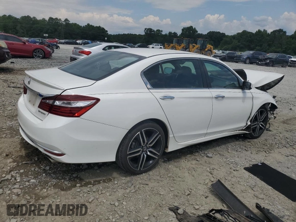 2016 Honda Accord Sport with VIN 1HGCR2F57GA240959, listed as a Copart auction lot 61843115 with Not provided miles and Salvage title. Bid and sale history available at DreamBid. Image 3.