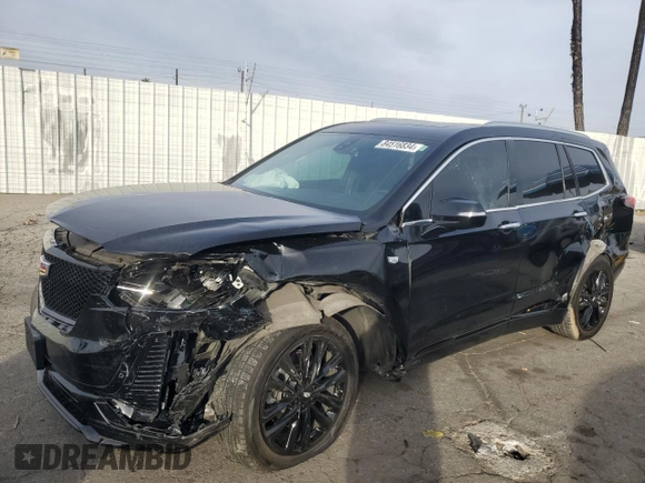 2021 Cadillac XT6 Luxury with VIN 1GYKPAR46MZ235367, listed as a Copart auction lot 84516834 with 73,448 mi miles and Salvage title. Bid and sale history available at DreamBid. Image 1.