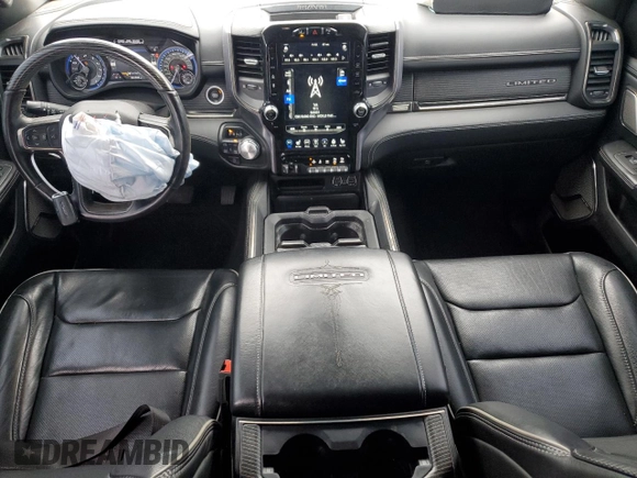 2020 Ram 1500 Limited with VIN 1C6SRFHT5LN136266, listed as a Copart auction lot 48322645 with 61,249 mi miles and Salvage Title. Bid and sale history available at carsss.com. Image 8.