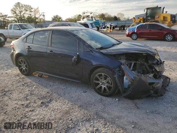 2021 Toyota Corolla LE with VIN 5YFEPMAE6MP230995, listed as a Copart auction lot 50618115 with 92,898 mi miles and Salvage Title. Bid and sale history available at carsss.com. Image 4.