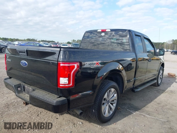 2017 Ford F-150 XL z VIN 1FTEX1CP3HFB17340, wystawiony jako IAAI lot #41929813 z przebiegiem 97 367 mil mil oraz . Historia ofert i sprzedaży dostępna na DreamBid. Obrazek 4.