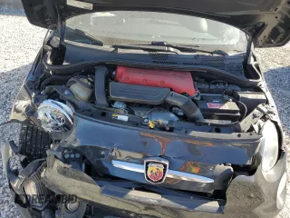 2013 FIAT 500 Abarth with VIN 3C3CFFJH7DT635958, listed as a Copart auction lot 48278615 with 83,841 mi miles and Salvage title. Bid and sale history available at DreamBid. Image 11.