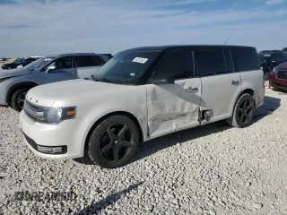 2015 Ford Flex SEL with VIN 2FMGK5C8XFBA20167, listed as a Copart auction lot 48241645 with 160,999 mi miles and Salvage Title. Bid and sale history available at carsss.com. Image 1.