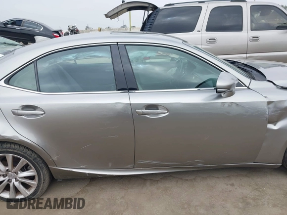 2015 Lexus IS 250 with VIN JTHBF1D26F5048136, listed as a IAAI auction lot 42575754 with 90,220 mi miles and . Bid and sale history available at DreamBid. Image 13.