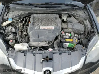 2007 Acura RDX Tech Pkg with VIN 5J8TB18577A010916, listed as a Copart auction lot 46912495 with 166,484 mi miles and Salvage Title. Bid and sale history available at carsss.com. Image 12.
